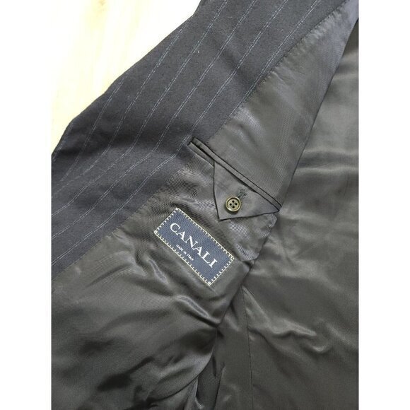 Recent Canali Wool Cashmere Striped Blazer Mens Sport Coat 56R EU‎ / 46R US - Picture 12 of 14